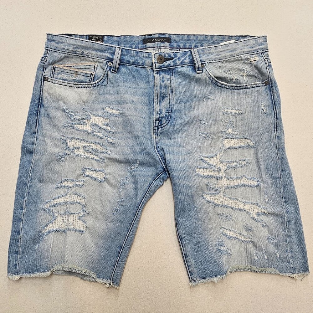 Cult of Individuality Distressed Rebels Shorts 40